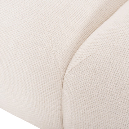 Corner Sofa Bricken Hm3275.02r White Fabric 110-282x98-160x72hcm.