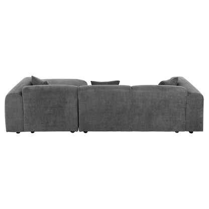 Corner Sofa Bricken Hm3275.04r Anthracite Fabric 110-282x98-160x72hcm.