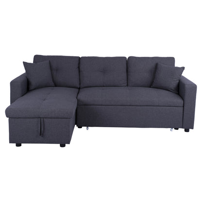 Corner Sofa Bed Wayne 224x147x85 Hm3028.11 Grey Fabric