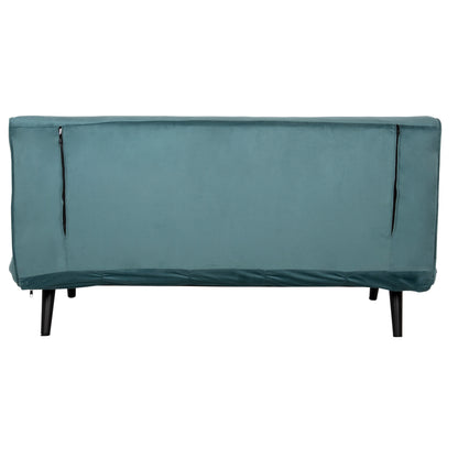 Sofabed For 2 People Asma Hm3077.15 Velvet In Mint Color 140x80x77hcm.