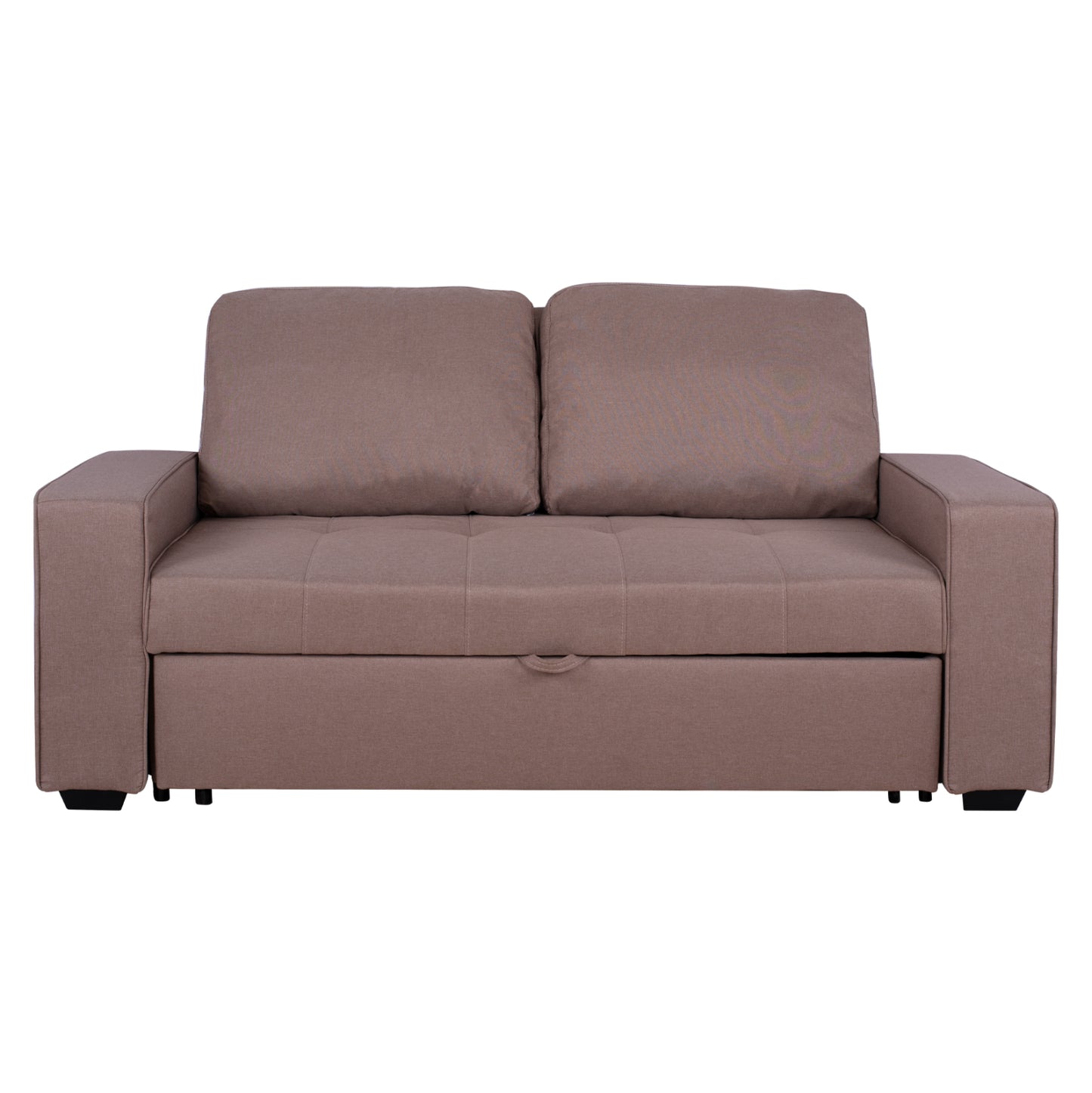 Sofa/bed Kanna 2 Seater Hm3082.04 With Beige Fabric 175x100x83 Cm