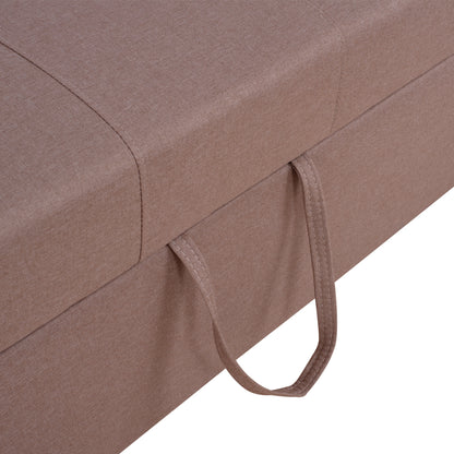 Sofa/bed Kanna 2 Seater Hm3082.04 With Beige Fabric 175x100x83 Cm