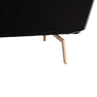 Sofa Bed 3 Seater From Velvet Grey Hm3168.01 193x85x88cm