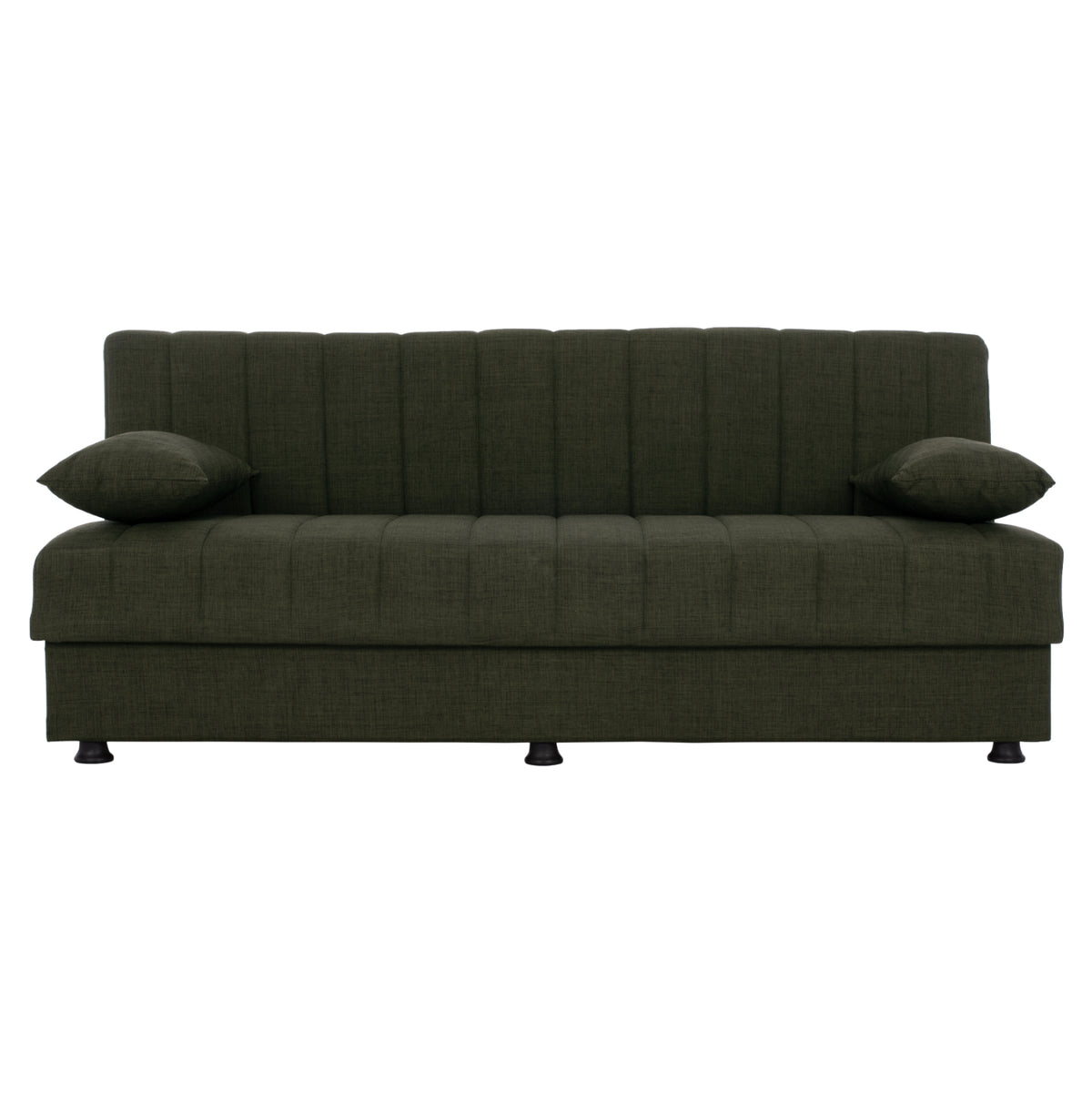 Hm3239.05 Andri Three-seater Sofa-bed, Cypress Green Fabric--180x83x74Η