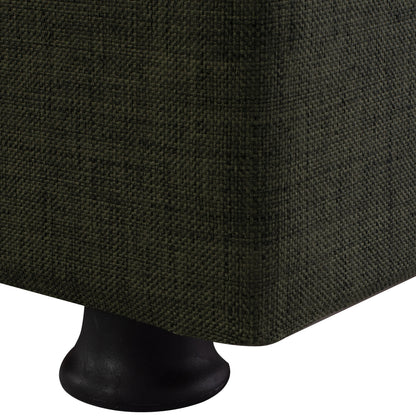 Hm3239.05 Andri Three-seater Sofa-bed, Cypress Green Fabric