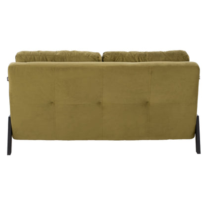 Sofa Bed Constance Hm3079.13 Velvet Olive Green 150x87x79 Cm.