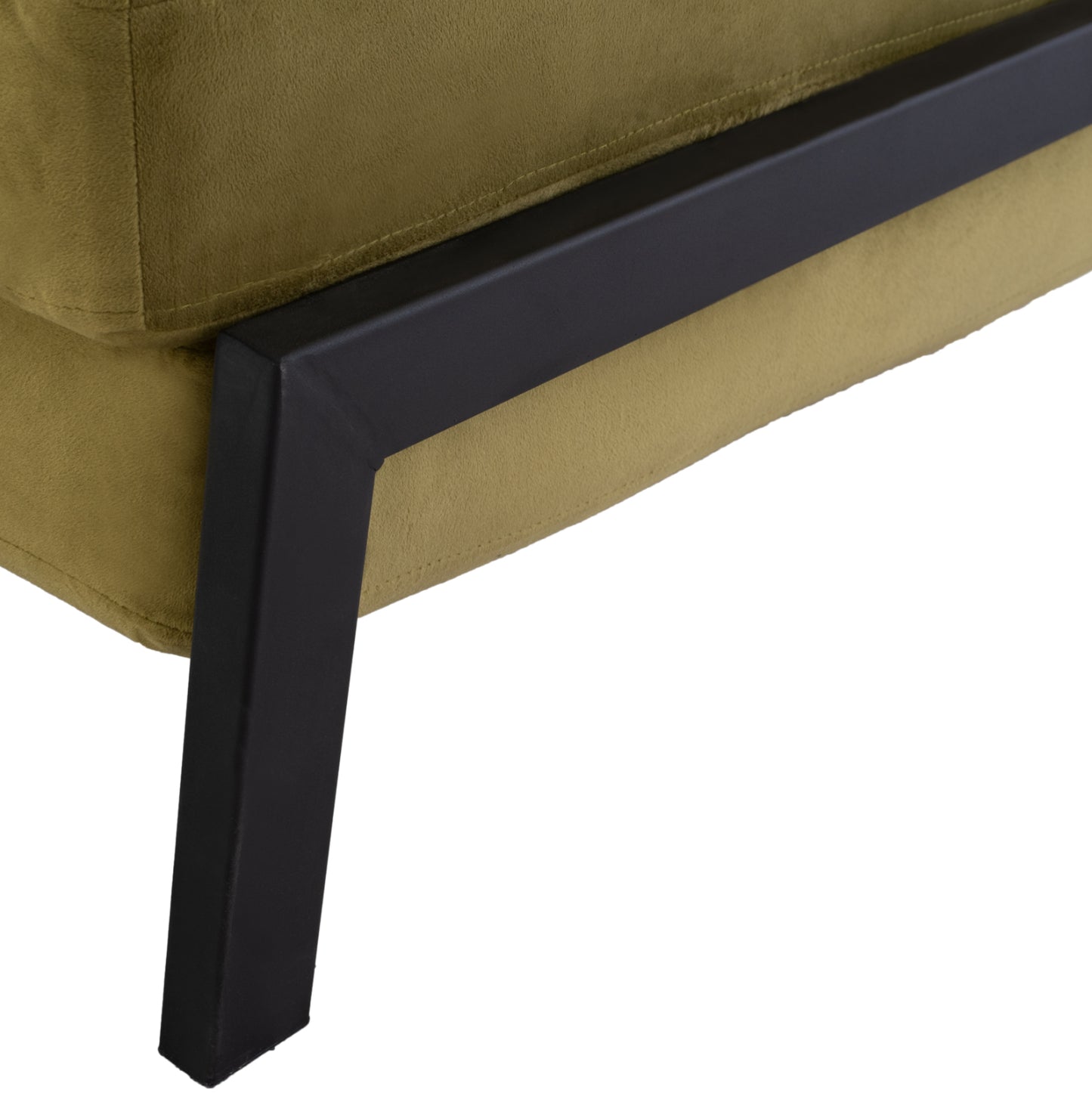 Sofa Bed Constance Hm3079.13 Velvet Olive Green 150x87x79 Cm.