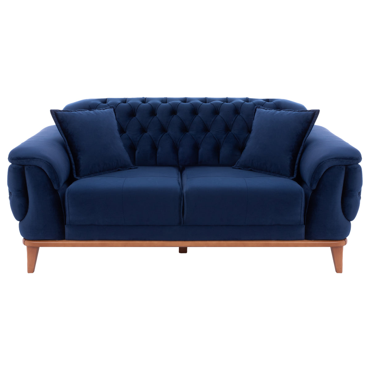 Hm3250.18 Bennington, 2-seater Sofa-bed, Blue