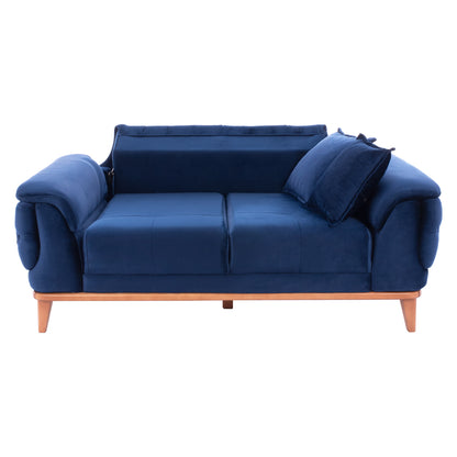 Hm3250.18 Bennington, 2-seater Sofa-bed, Blue