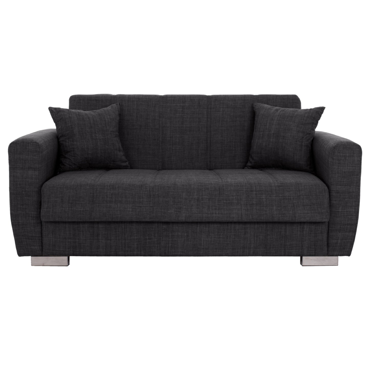Hm3241.03, 2-seater Sofa-bed, Grey, 153x87x77hcm