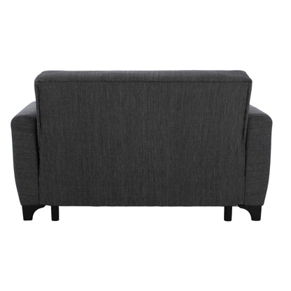 Hm3243.03 2-seater Sofa-bed, Tall Back, Grey, 160x84x88cm