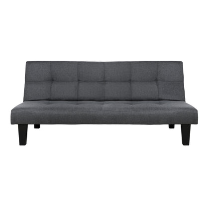 Sofa/bed Hm3000.02 Grey Fabric 180x82.5x78Υ εκ.
