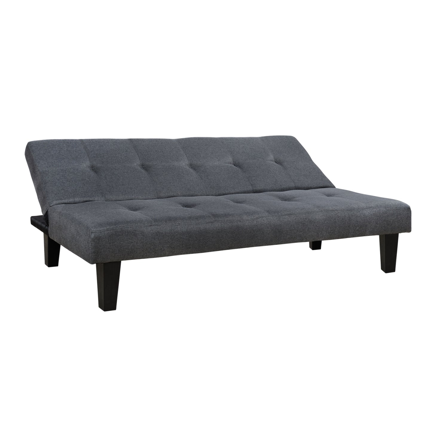 Sofa/bed Hm3000.02 Grey Fabric 180x82.5x78Υ εκ.