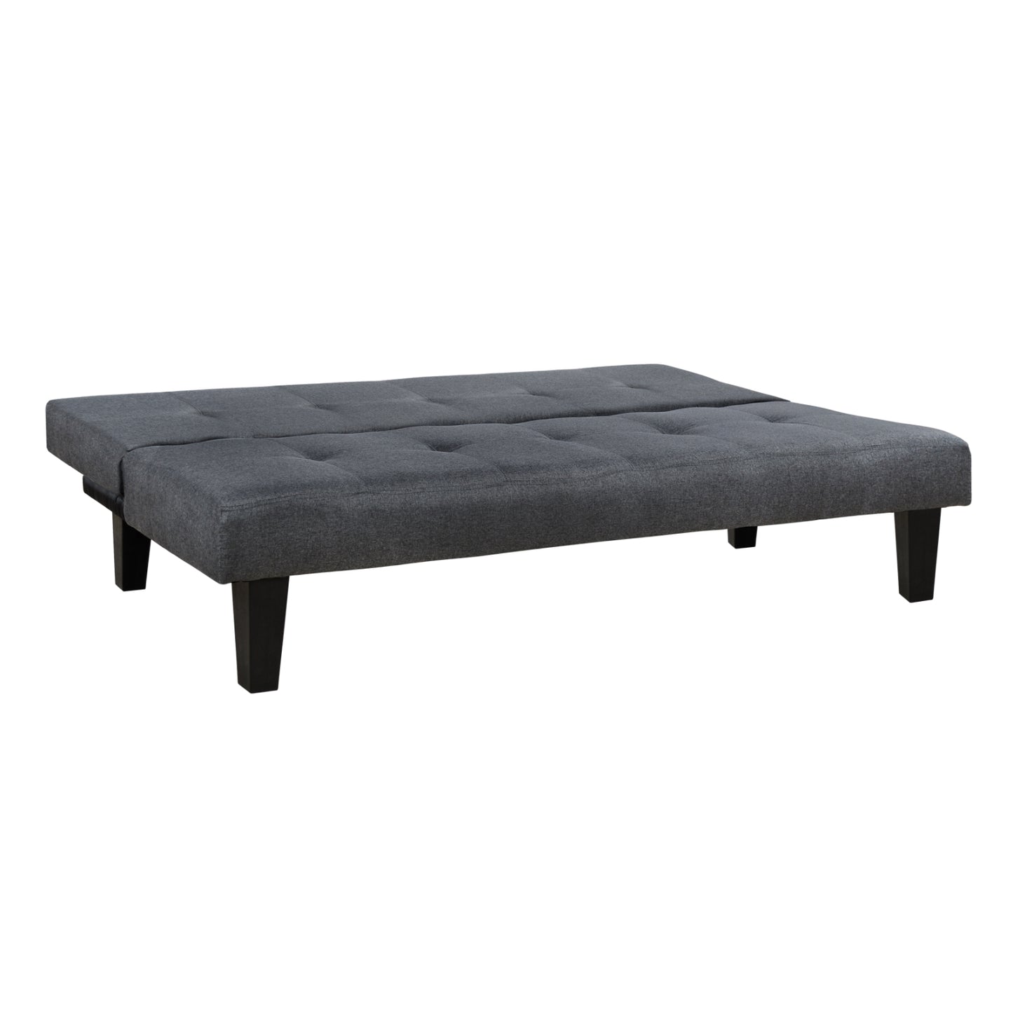 Sofa/bed Hm3000.02 Grey Fabric 180x82.5x78Υ εκ.