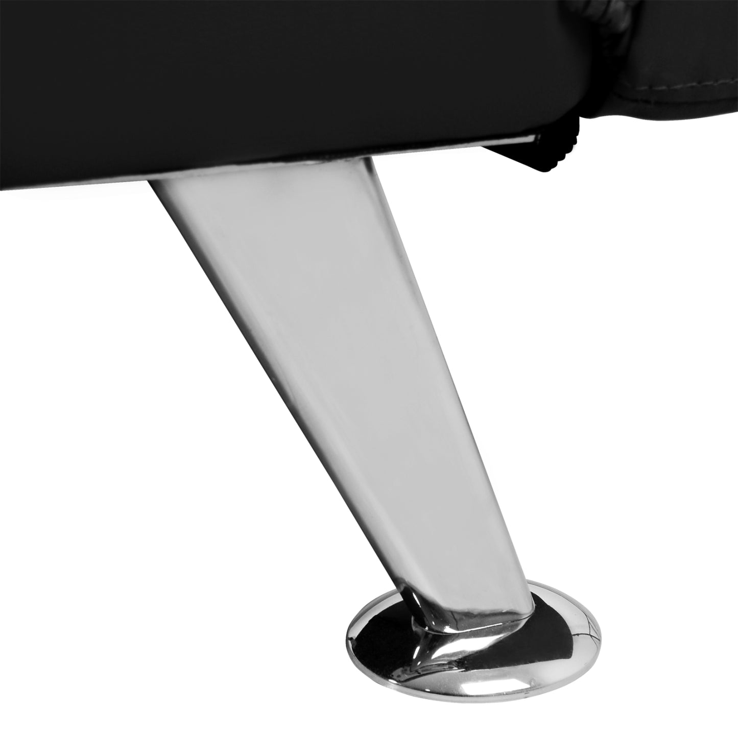 Sofa/bed Hm3001.02 Thom With Folding Arms Black Pu 189x93x82 Cm