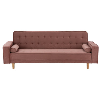 Sofa-bed Salvador Hm3150.12 Velvet Dusty Pink 224x88x84cm.