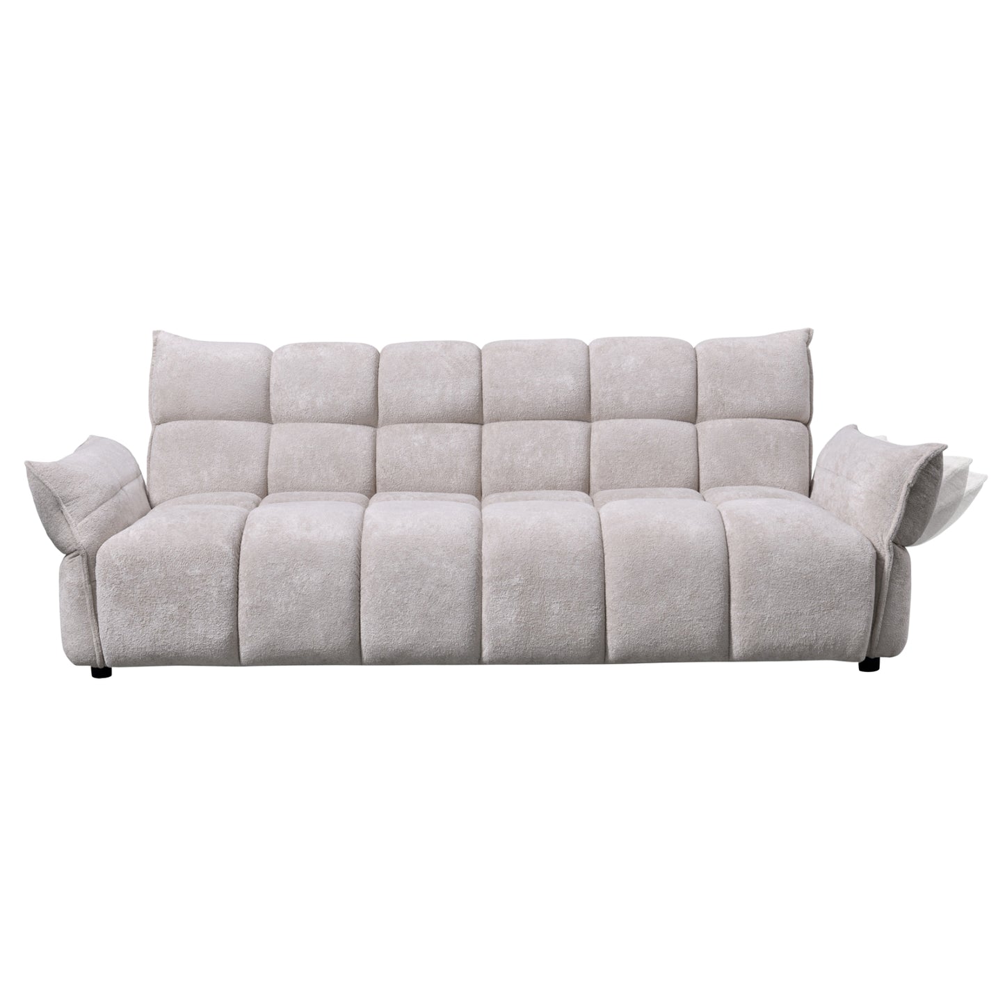 Sofabed Melu Hm3314.02 Beige Fabric--pocket Springs Seat 240-250x90x85hcm.