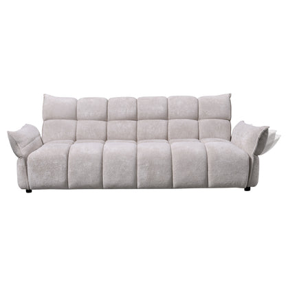 Sofabed Melu Hm3314.02 Beige Fabric--pocket Springs Seat 240-250x90x85hcm.