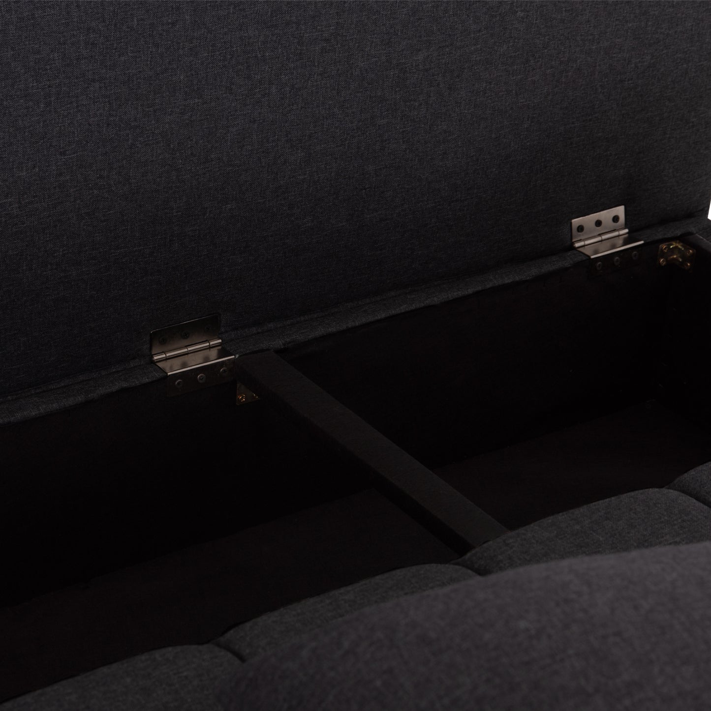 Sofa-bed 3-seater Kend Hm3313.01 Fabric In Grey 188x85x82hcm.