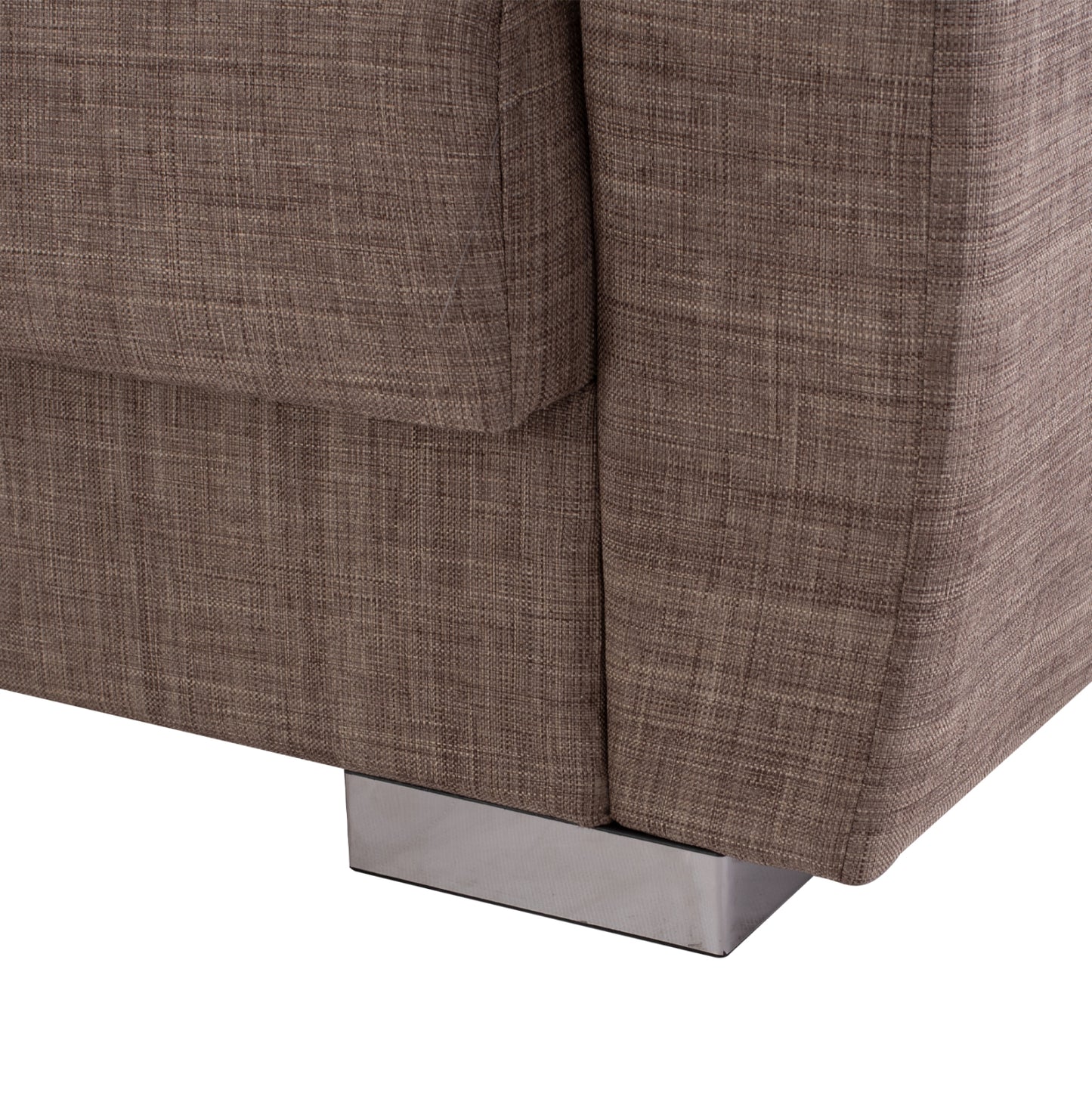 ΗΜ3240.02- 215x80x77cm, 3-seater Sofabed, Beige