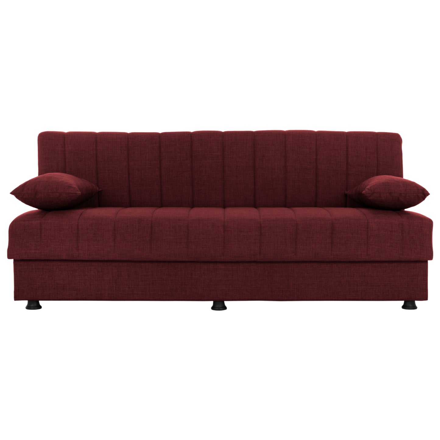 Andri Hm3239.06, Sofa-bed, 3 Seater, Red Fabric