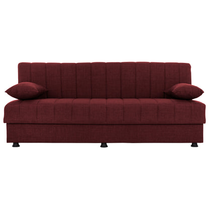 Andri Hm3239.06, Sofa-bed, 3 Seater, Red Fabric