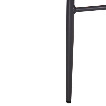 Aluminum Chair Lynn Hm6267.01 Anthracite Frame-p.e. Rattan In Natural Color 57x61x79hcm.