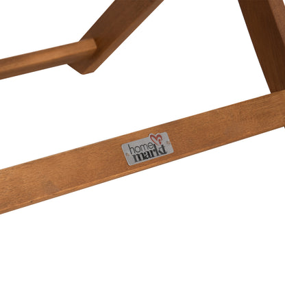 Folding Chair Sigge Hm6549 Acacia Wood--beige Rope 51x43x81hcm.