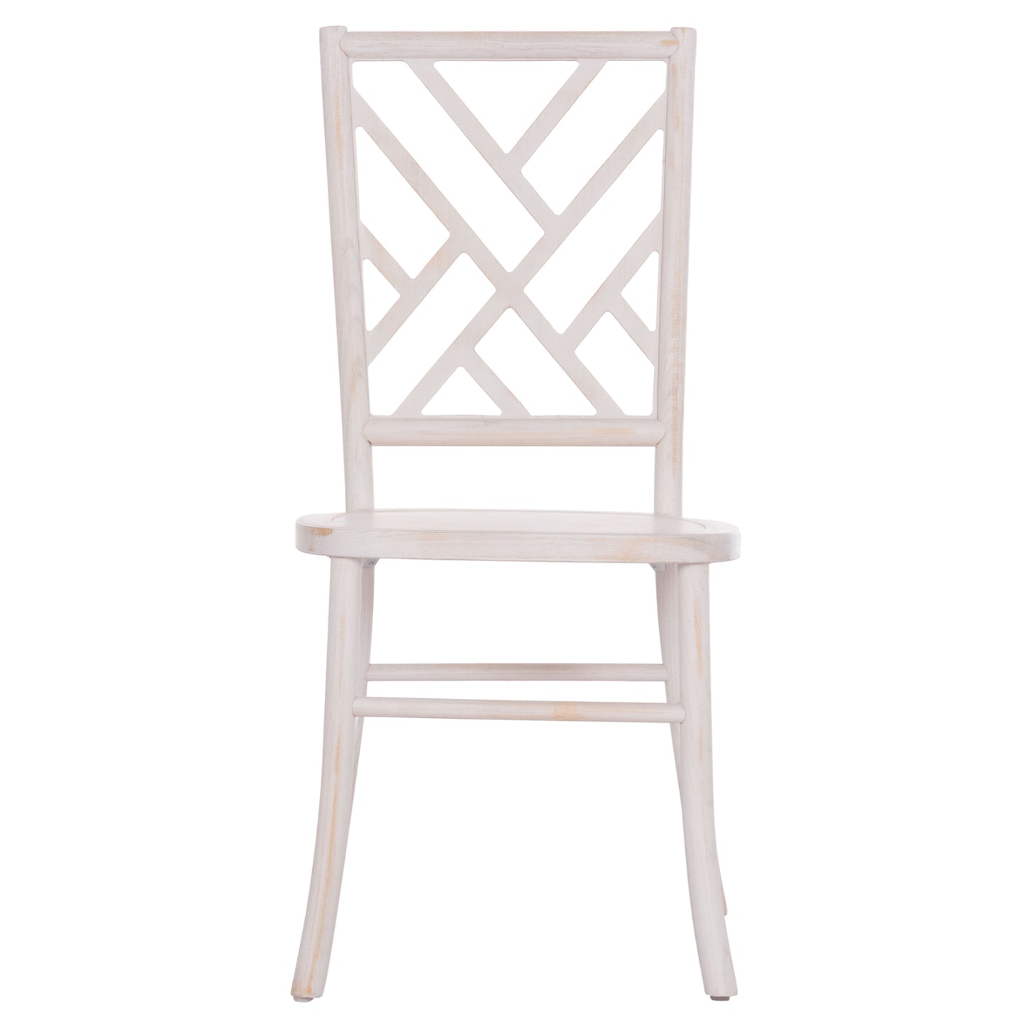 Chair Toon Wood In Whitewash And Plywood Seat 44.5x48x96Ηcm.ΗΜ9410.05