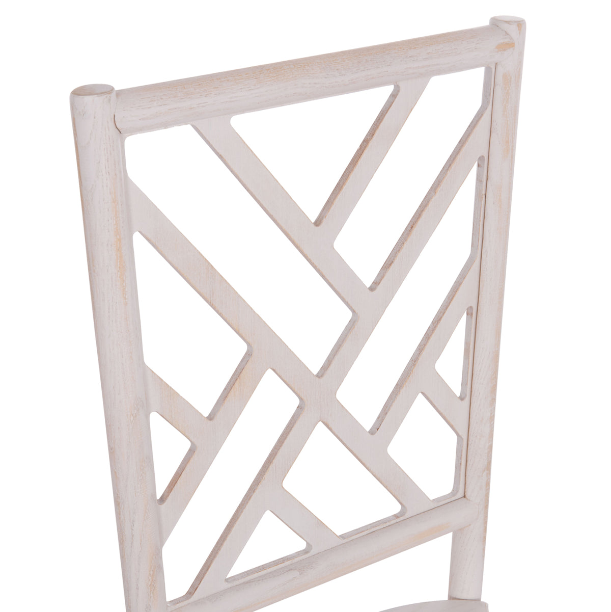 Chair Toon Wood In Whitewash And Plywood Seat 44.5x48x96Ηcm.ΗΜ9410.05