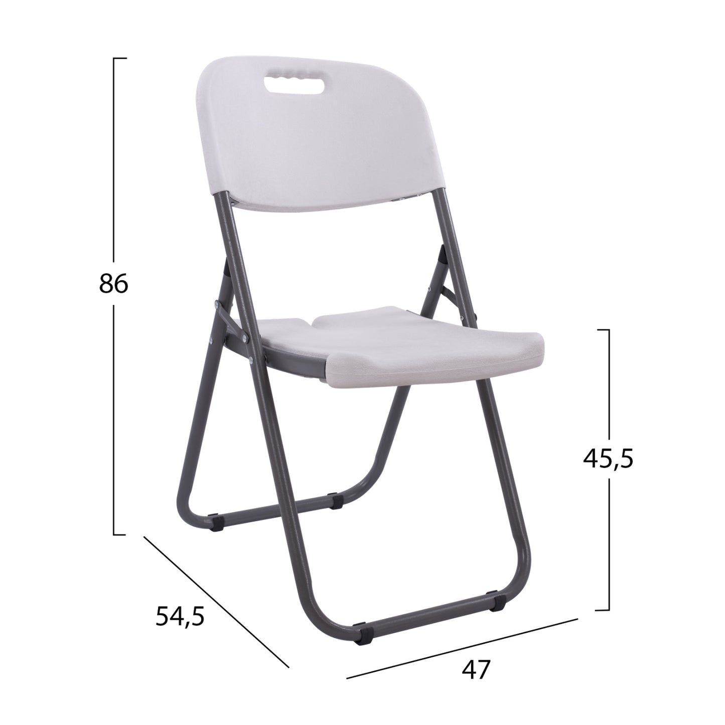Chair Caterin-conference Foldable New  47x54,5x86 Cm  Hm5048