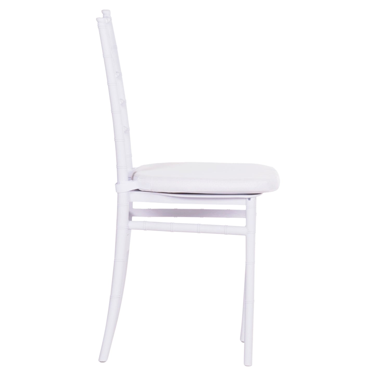 Catering Chair Tiffany With Cushion Hm21104 White Polypropylene 39x47x89hcm.