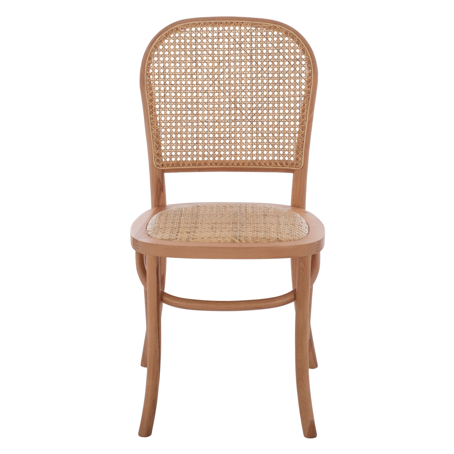 Chair Sloan Professional Beech Wood Perforated Backrest Hm8915.21 Natural 45x48x88hcm.