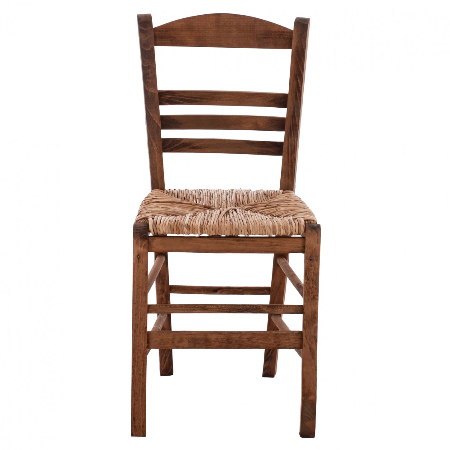 Traditional Chair With Straw Walnut Hm10369.01