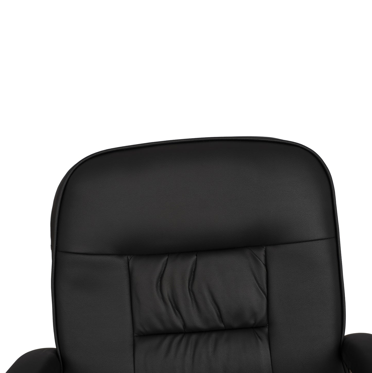 Conference Chair Hm1114 Black Pu With Chromed Base 61.5x62x98 Cm.