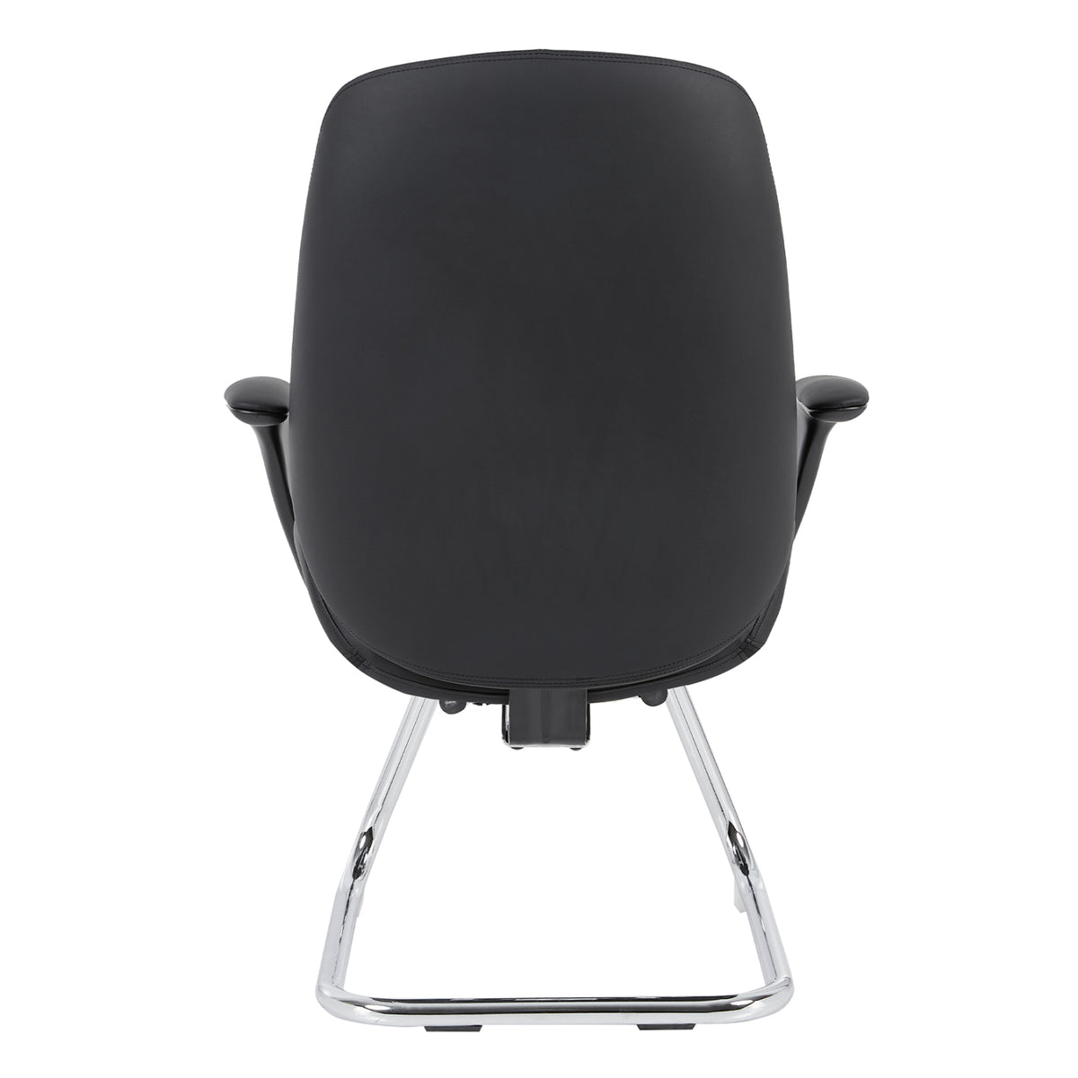 Visitor's Chair Velum-s Hm1235.01 Black Pu--chromed Base 71x60x100hcm.