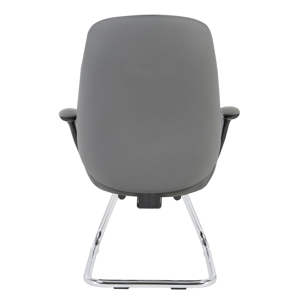 Visitor's Chair Velum-s Hm1235.10 Grey Pu--chromed Base 71x60x100hcm.