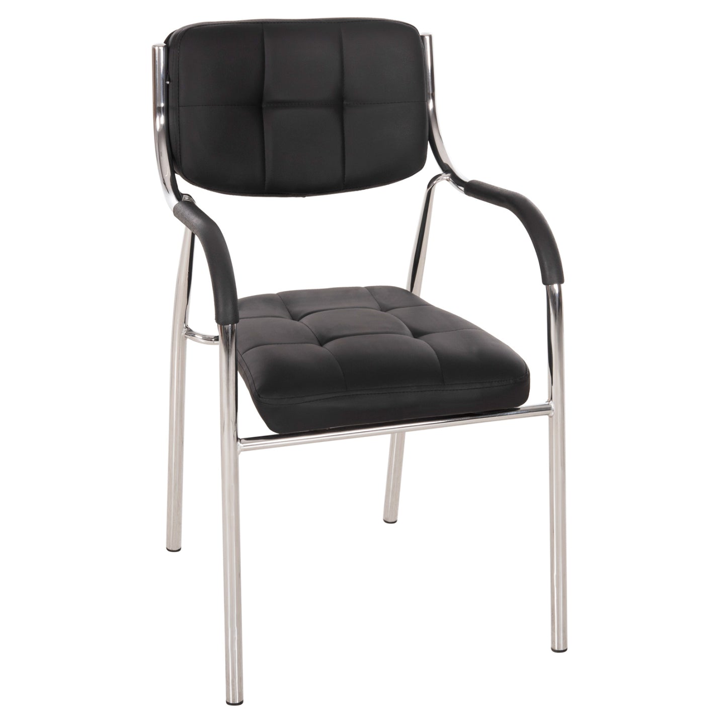 Conference Office Chair Oberon Hm1018.01 Black Pu 51x52x86Ηcm