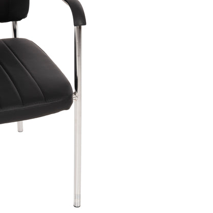 Conference Chair With Arms Hm1070.01 Black 56,5x59x85 Cm