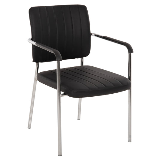 Conference Chair With Arms Hm1070.01 Black 56,5x59x85 Cm