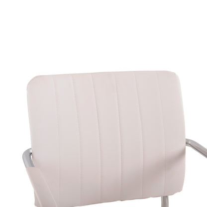 Conference Chair With Arms Hm1070.02 White 56,5x59x85 Cm