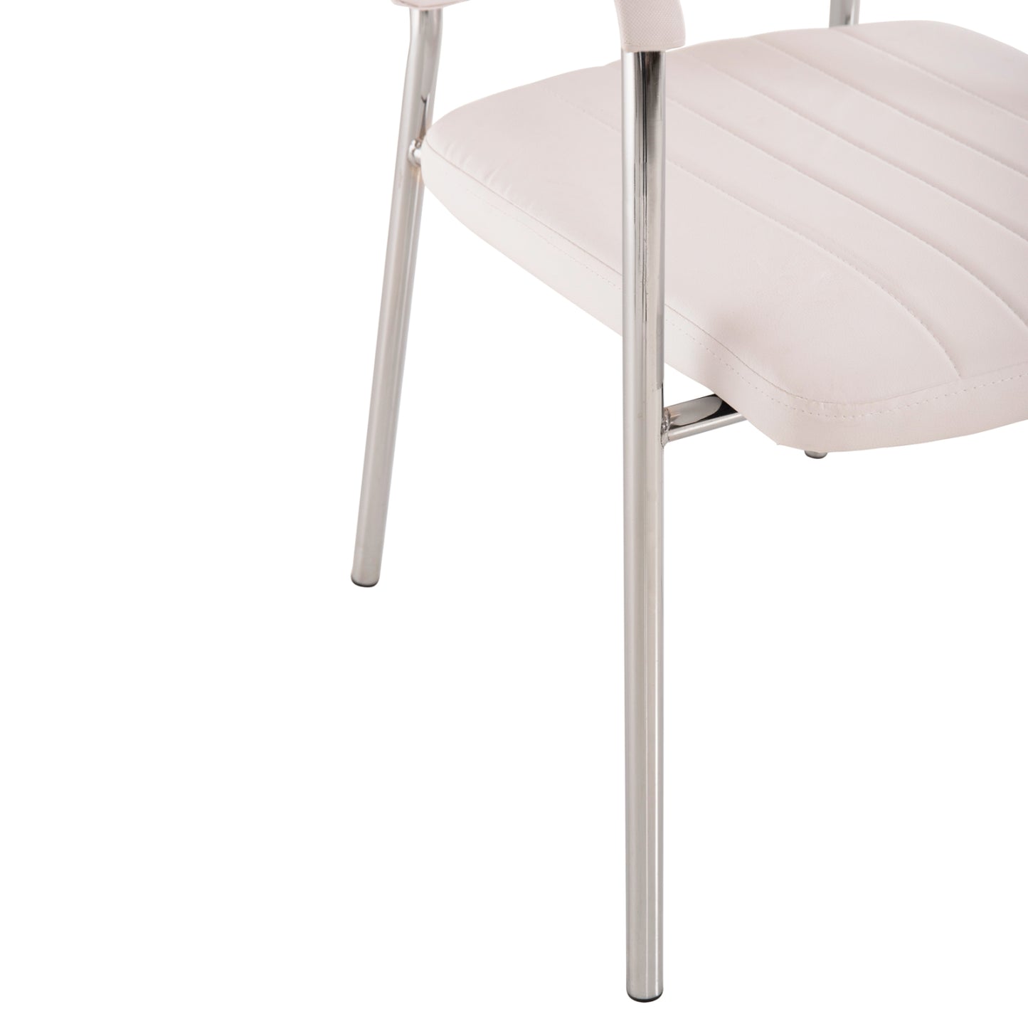 Conference Chair With Arms Hm1070.02 White 56,5x59x85 Cm