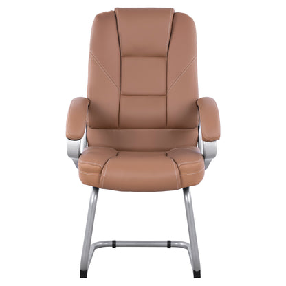 Visitor's Chair With Pu Camel Sora Hm1144.09 63x67x112 Cm