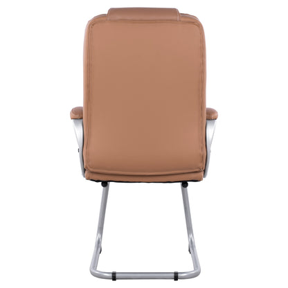 Visitor's Chair With Pu Camel Sora Hm1144.09 63x67x112 Cm