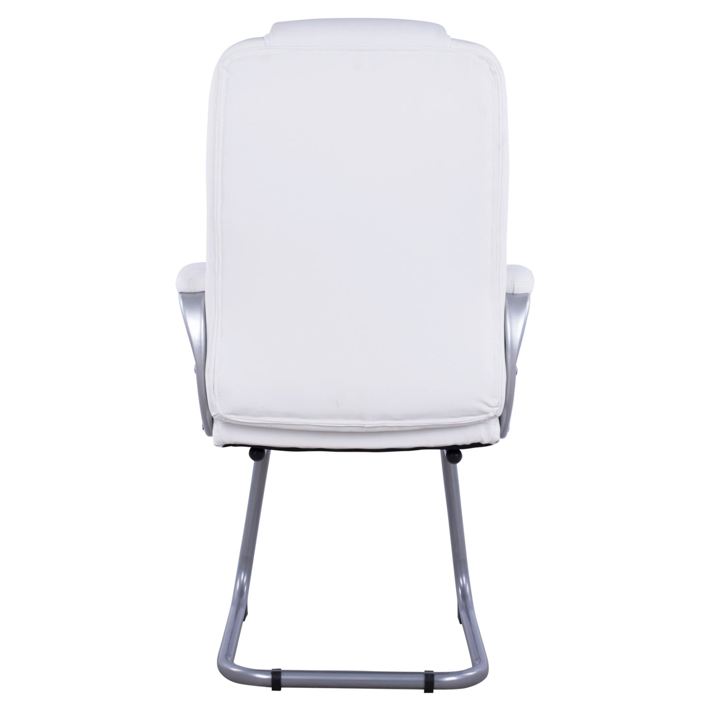 Visitor's Chair With White Pu Sora Hm1144.02 63x67x112 Cm