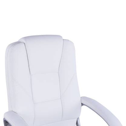Visitor's Chair With White Pu Sora Hm1144.02 63x67x112 Cm