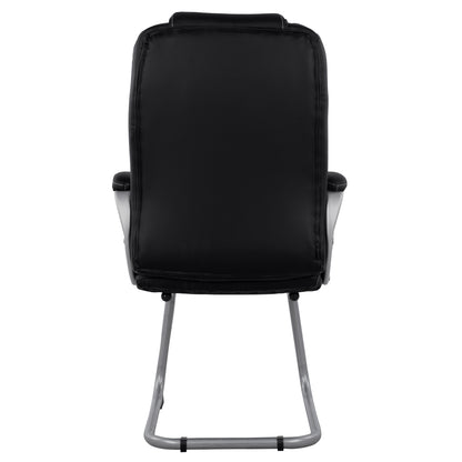 Visitor's Chair With Black Pu Hm1144.01 63x67x112 Cm
