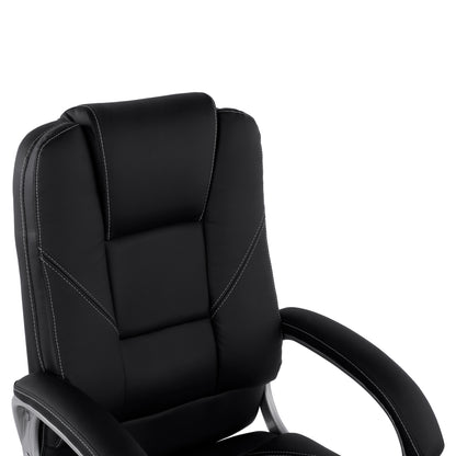 Visitor's Chair With Black Pu Hm1144.01 63x67x112 Cm