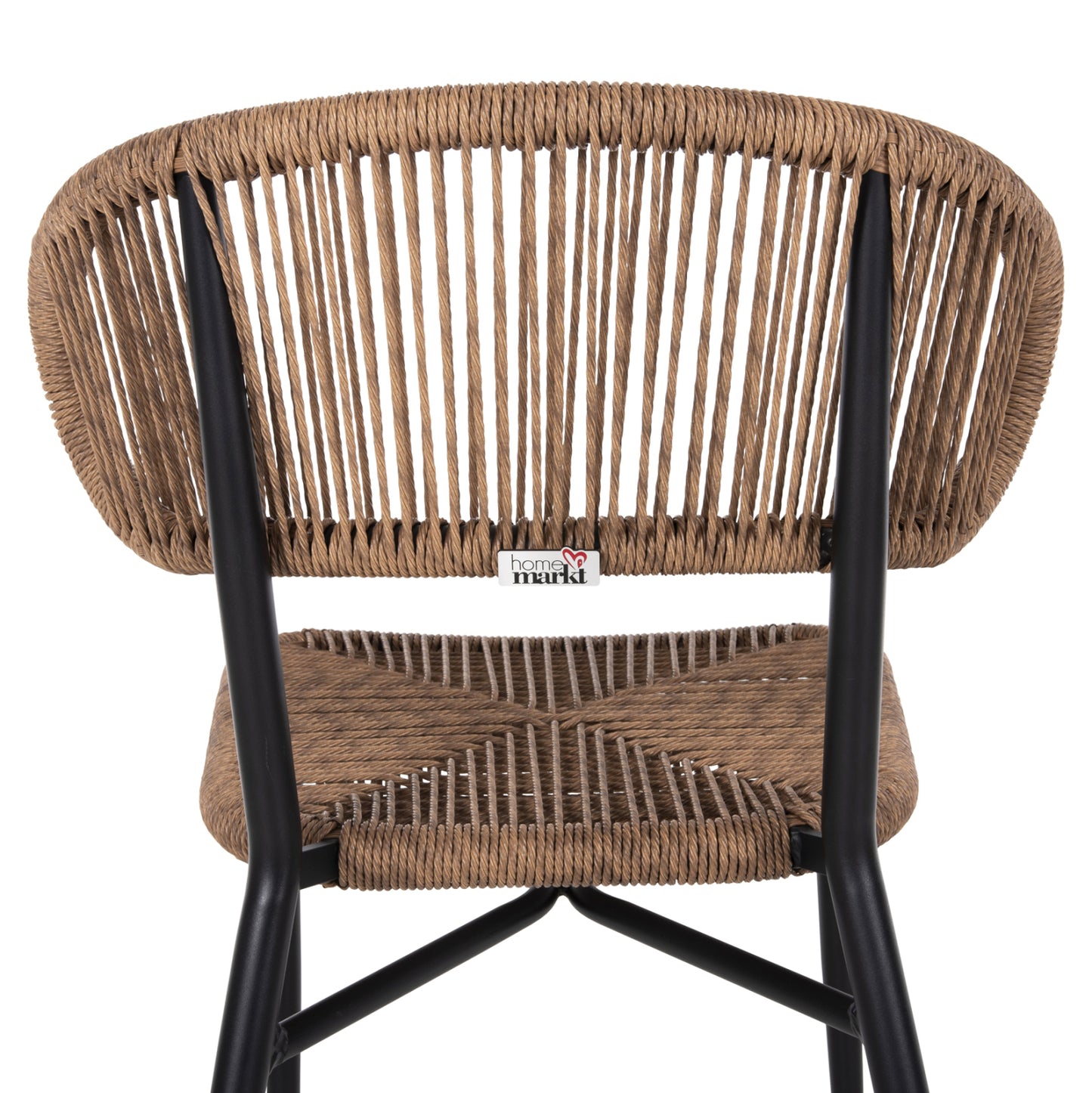 Chair Eulo Hm6049.02 Aluminum In Black-synthetic Rattan