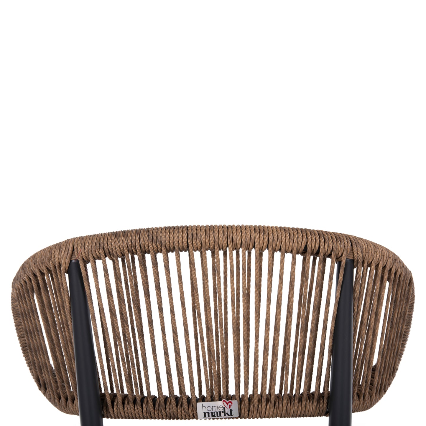 Chair Eulo Hm6049.03 Aluminum In Anthracite-synthetic Rattan In Grey 49x60x78hcm